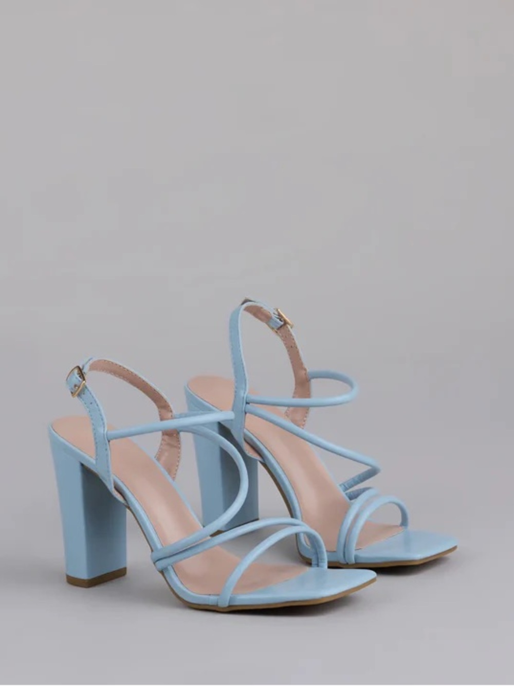 Top Moda EmmarieCeleste strappy block heel sandals size 6.5